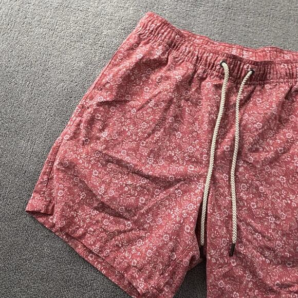 Fair Harbour Shorts Adult Size Large Red Active Athleisure Casual Men's - Picture 7 of 13